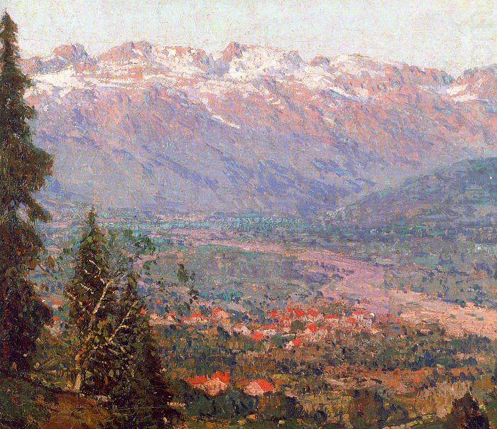 Swiss Village, Payne, Edgar Alwin